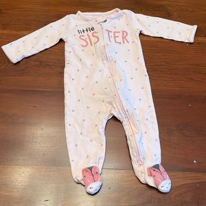 Little Sister Baby Pajamas